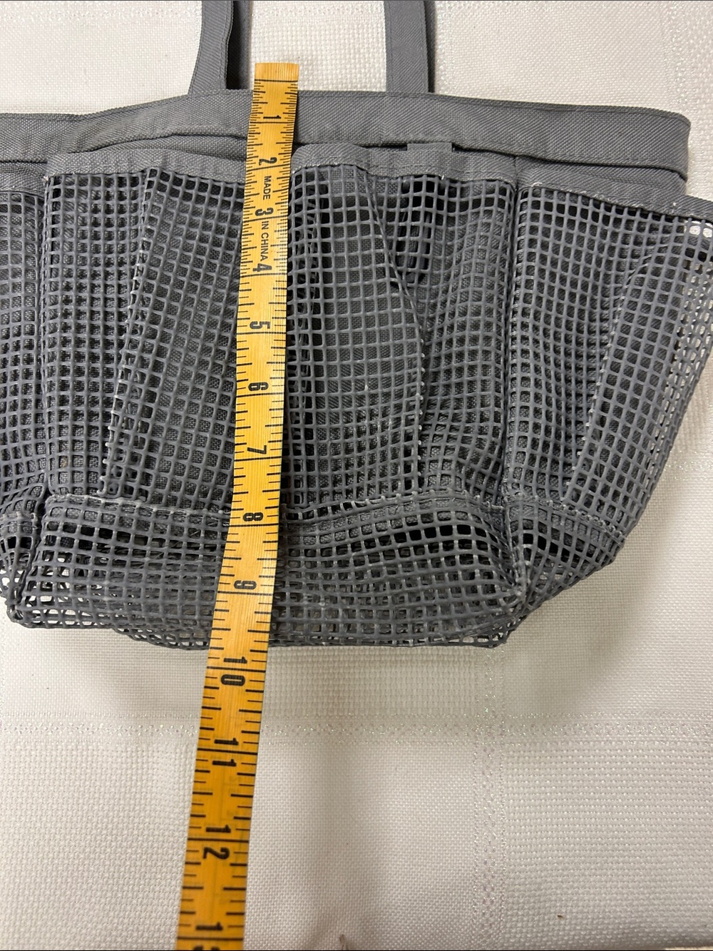 Gray Mesh shower Tote Bag - Women Bags image 3